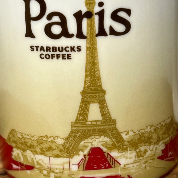 Starbucks Paris Mug Collector Series France Coffee Mug 2010 16oz EUC - Picture 3 of 12